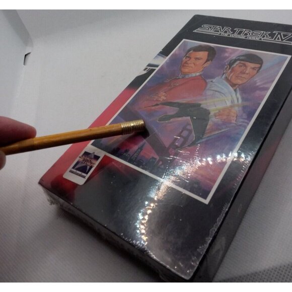 Star Trek IV The Voyage Home VHS Factory Sealed Paramount Watermarks - Picture 12 of 12